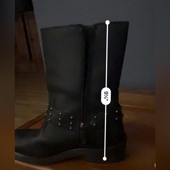 Harley-Davidson Leather Risa LDS Harness Boots size 8  Waterproof Hydro-guard - Picture 11 of 13
